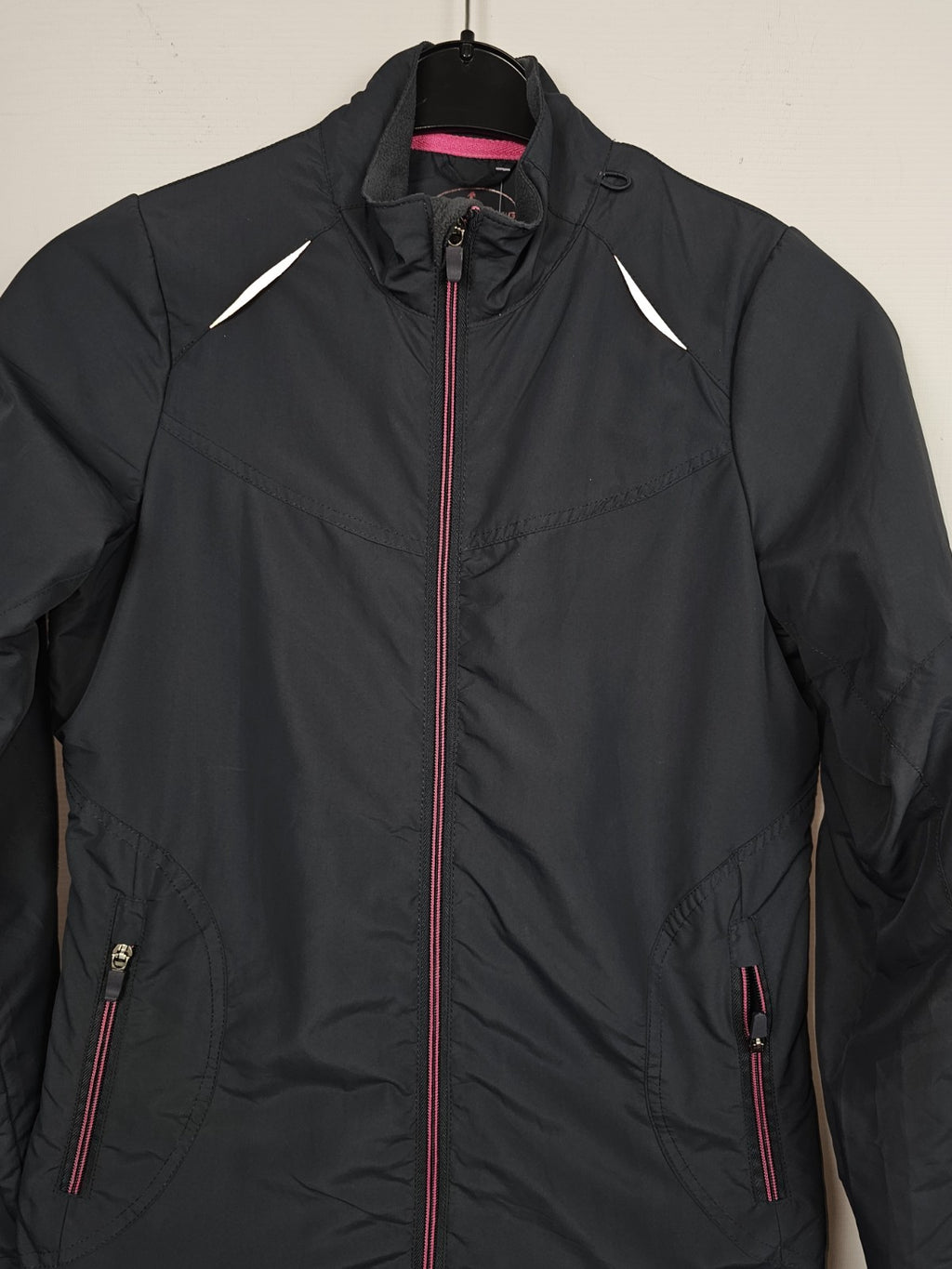 EK319 Damen Joggingjacke von Cool Running, Schwarz, Gr. 341