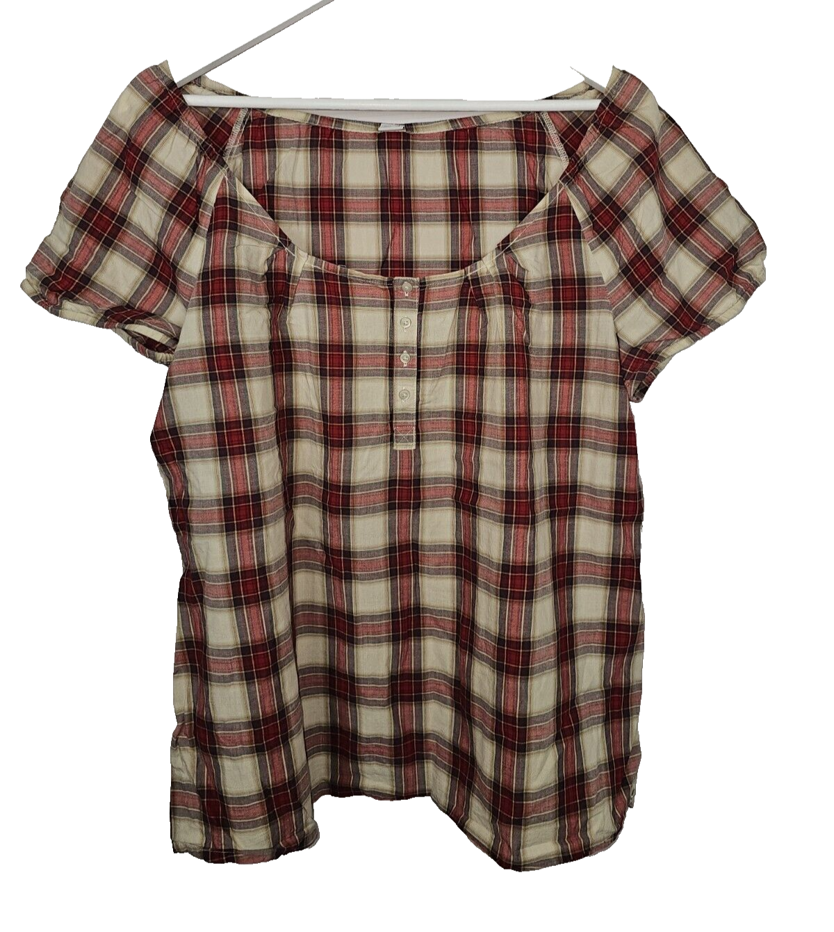 EK6943 Damen Bluse von s.Oliver, rot-beige, Gr.420