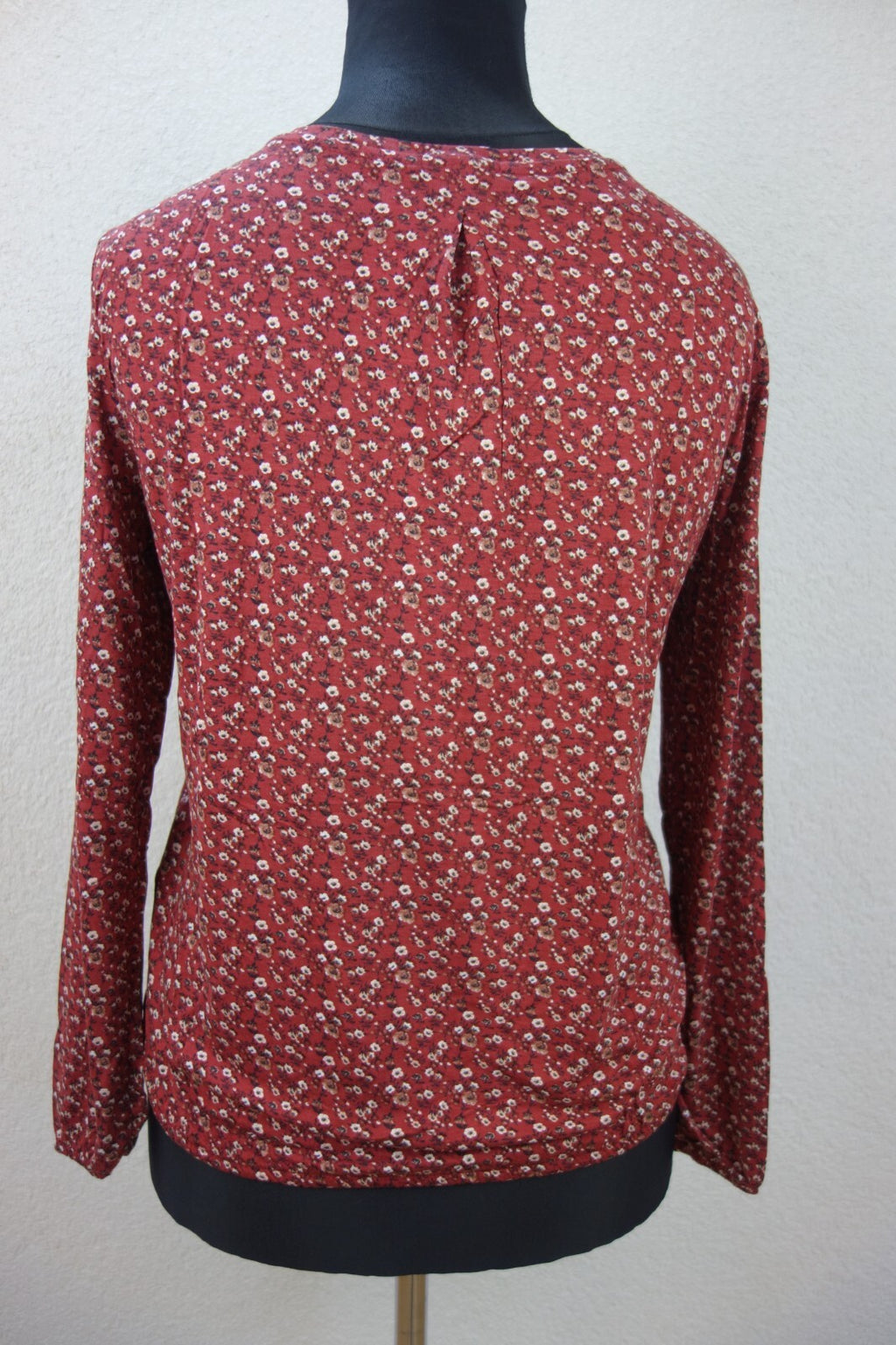 EK3567 Damen Shirt von Esprit, rot geblümt, Gr. S4