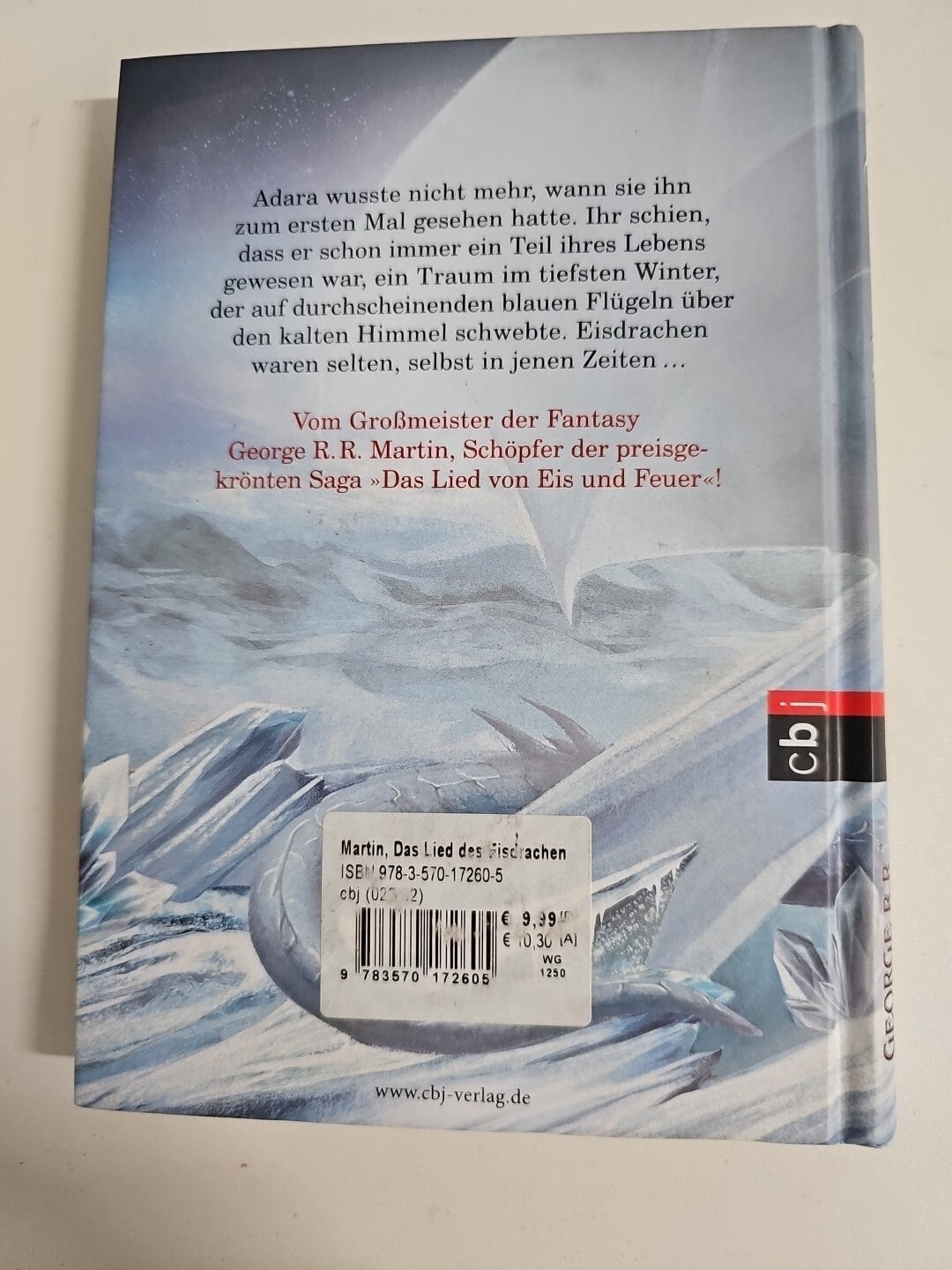 EB1156 Das Lied des Eisdrachen von George R. R. Martin (2015, Gebundene Ausgabe)2