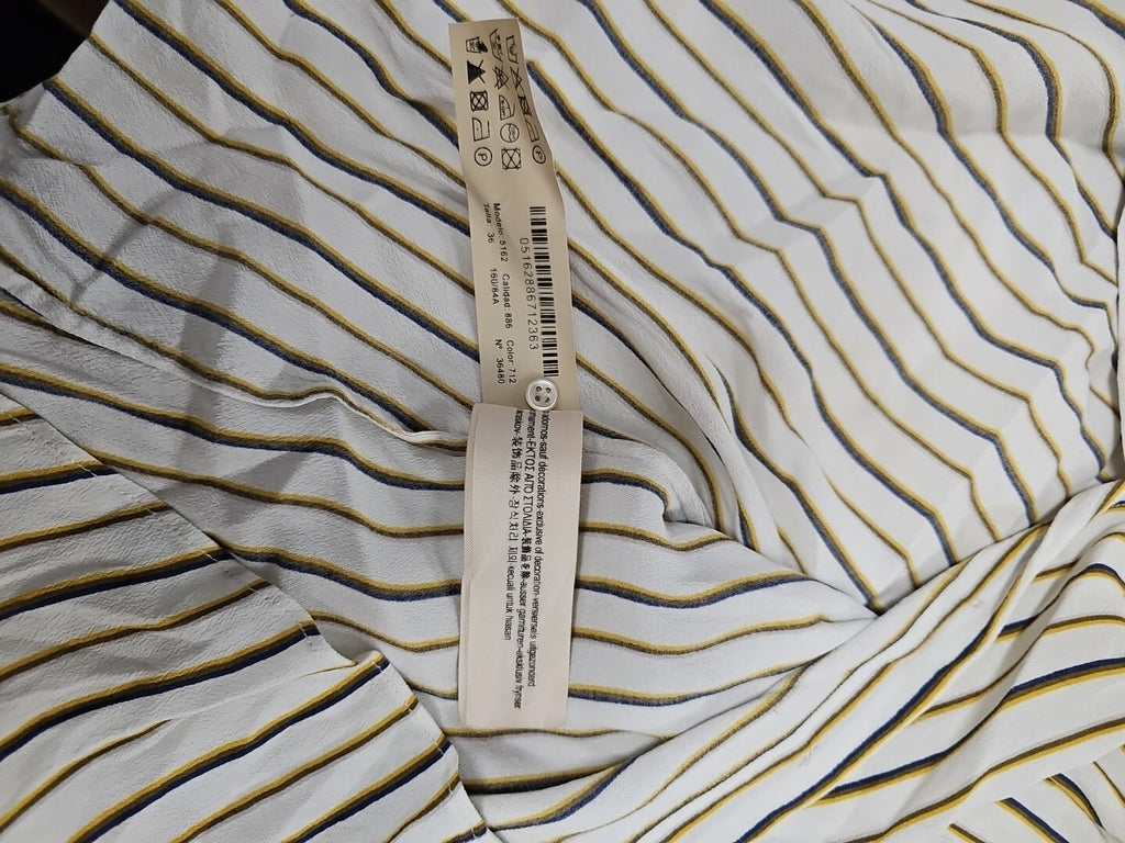 EK 6589 Bluse Massimo Dutti Gestreift  Gr  37 6