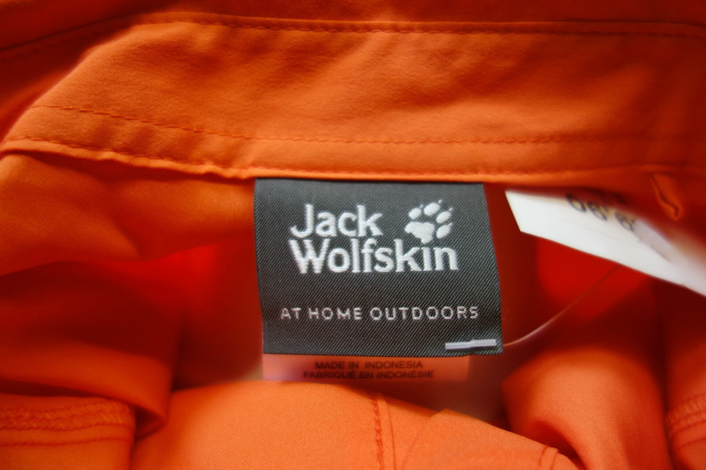 Outdoor Bluse von Jack Wolfskin Orange xs EK0381 wie neu5