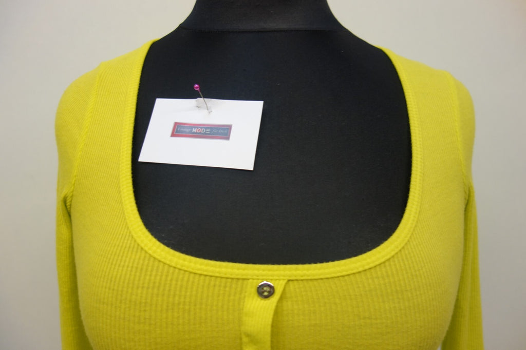 EK2810 Damen Shirt von Tally Weijl, neongrün, gr. S1