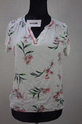 EK3912 Damen T-Shirt von Street One, weiß mit Blumen, Gr. 400