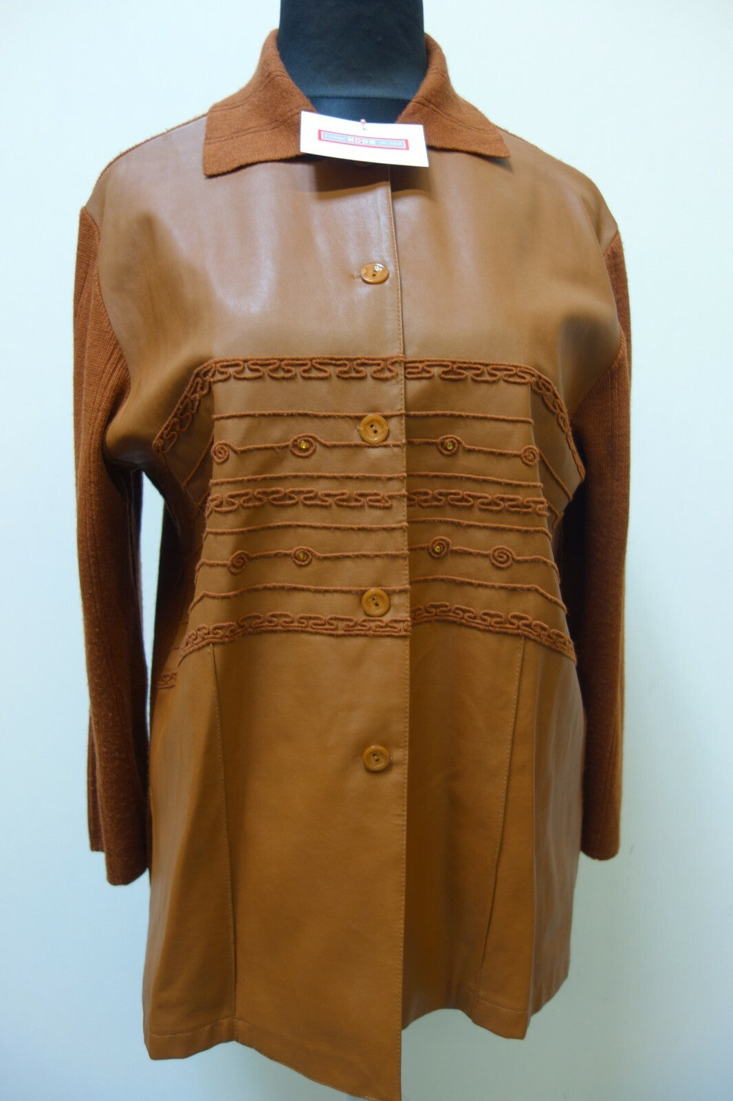 EK1720 Damen Jacke von Mine Cinar, braun, Gr. 400