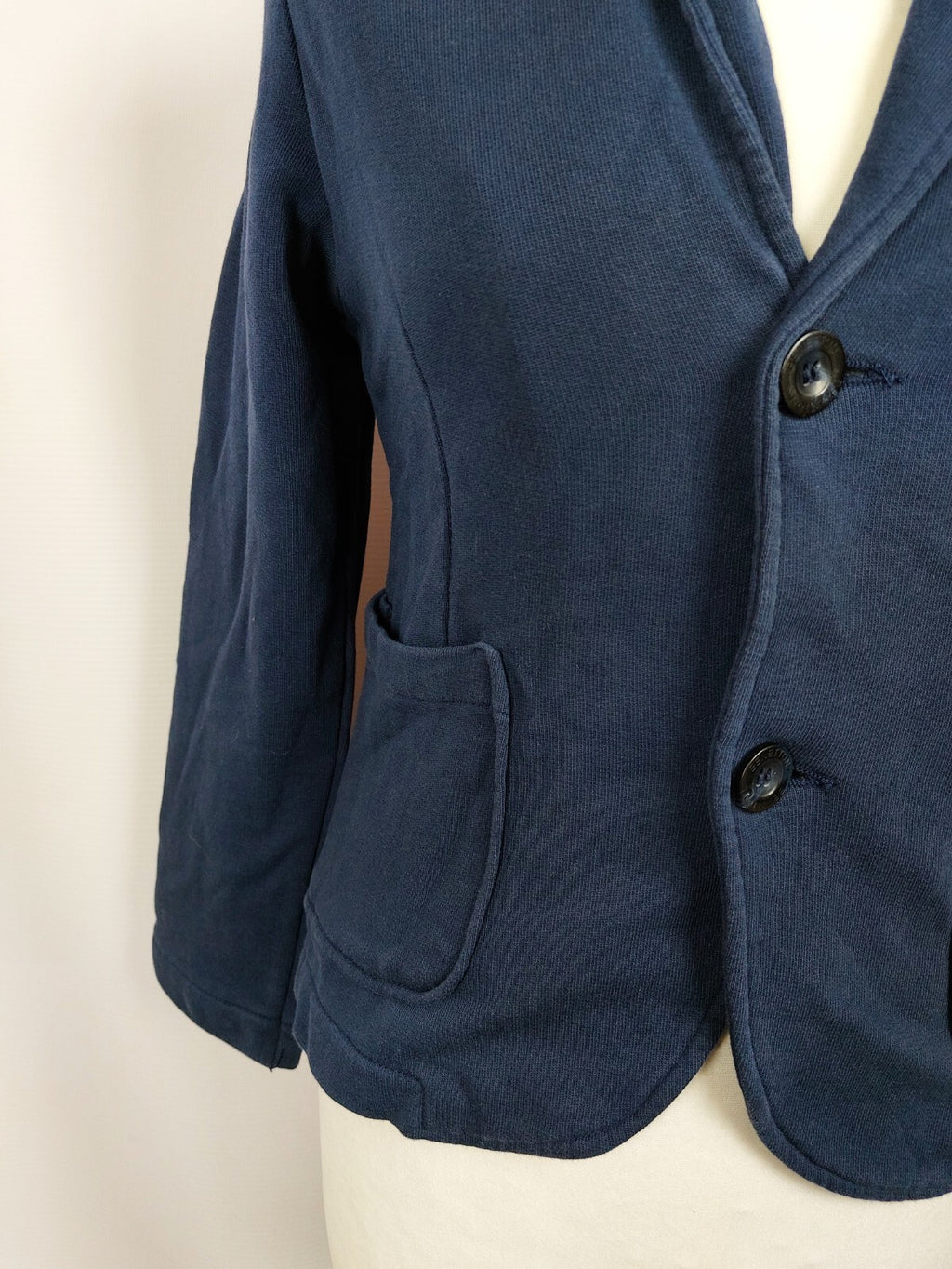 EK4997 Damen Blazer von United Colors of Benetton, blau, Gr.L2