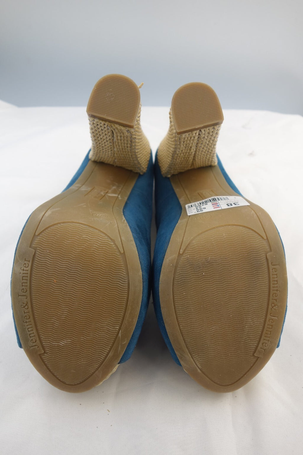ES0043 Damen Pumps von Jennifer, blau, Gr. 385