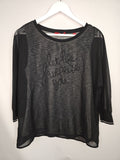 EK4554 Damen Bluse von S.Oliver, Schwarz, Gr. 340