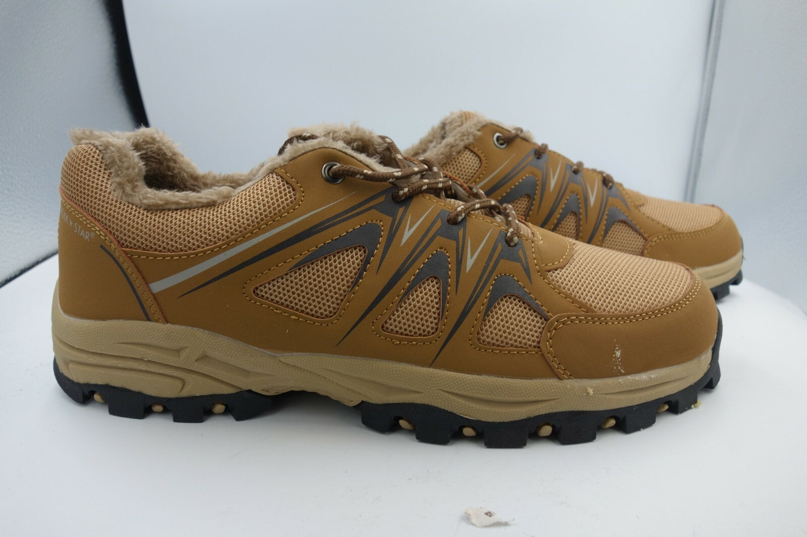 ES0216 Trekking schuhe von Trekk Star, braun, Gr. 422
