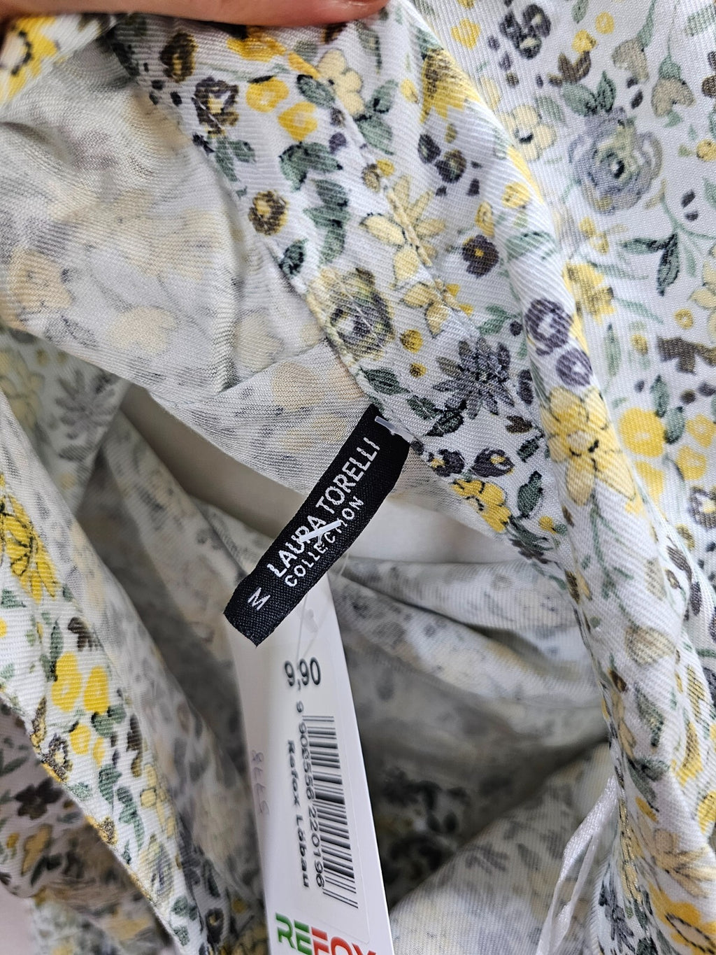 EK5778 Damen Bluse von Laura Torelli, geblümt, Gr. M6