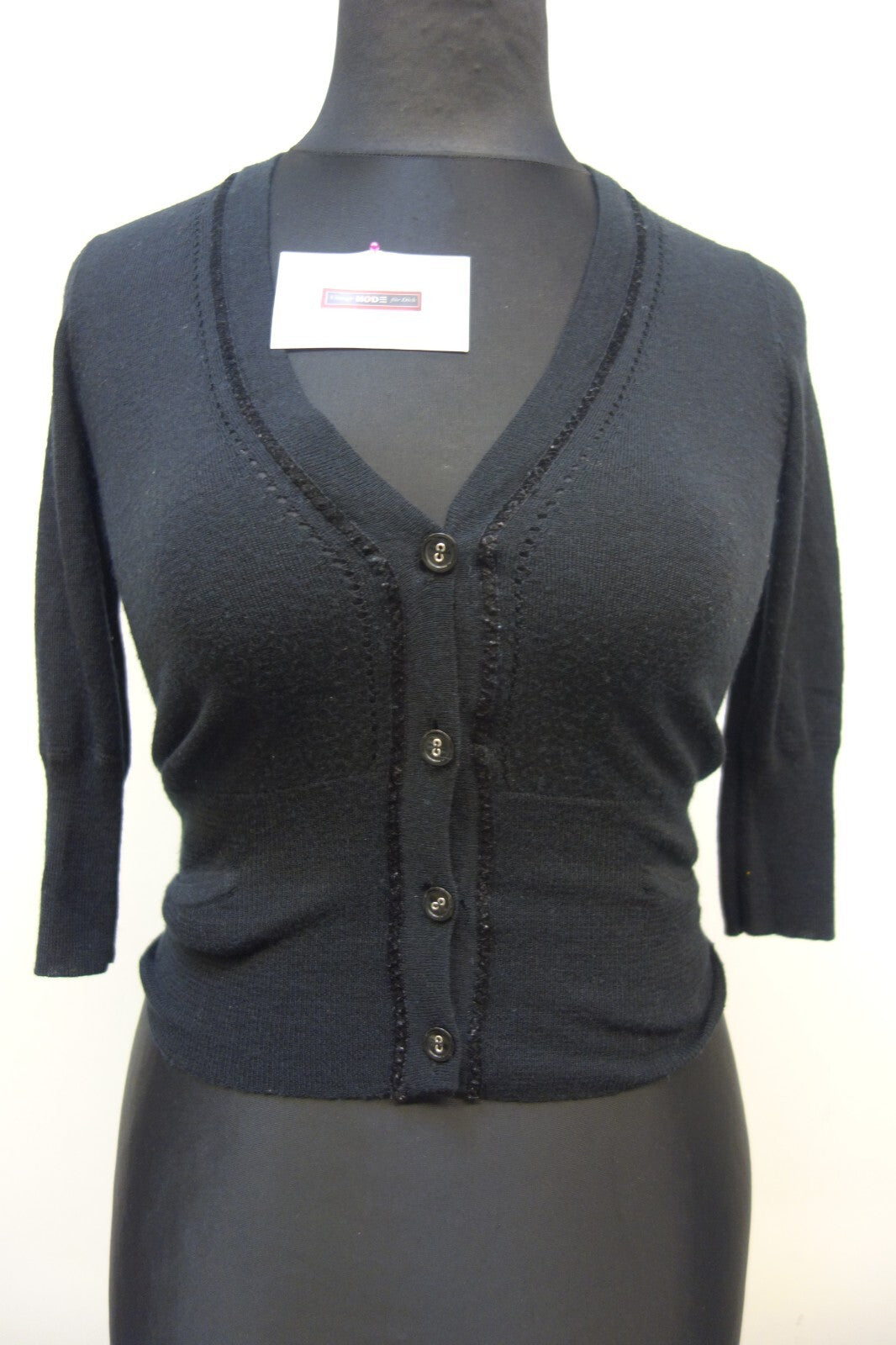 EK3061 Damen Strickjacke von Mexx, schwarz, Gr. M0