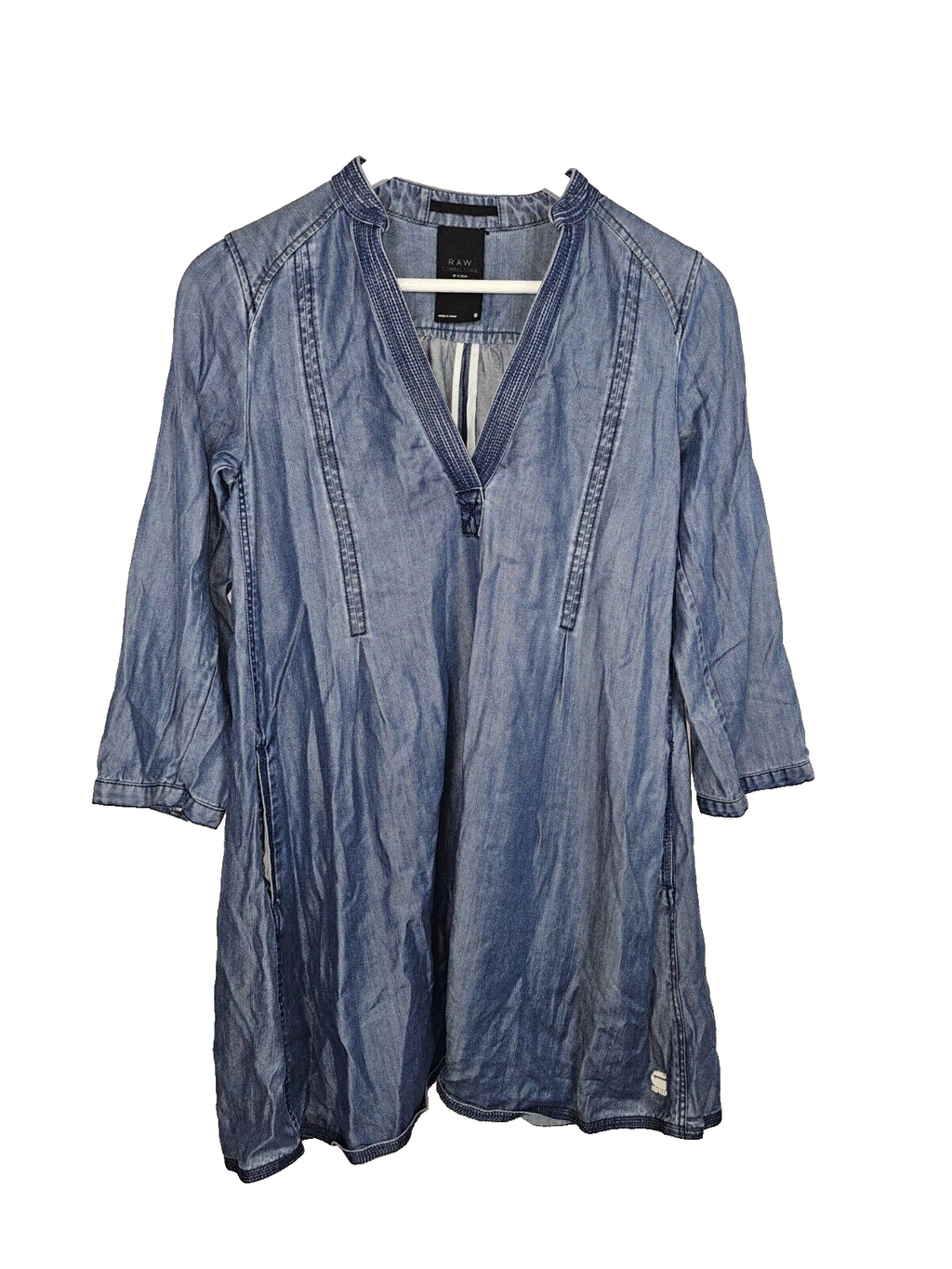 EK6761 Damen Blusenkleid von RAW, Blau, Gr.S1