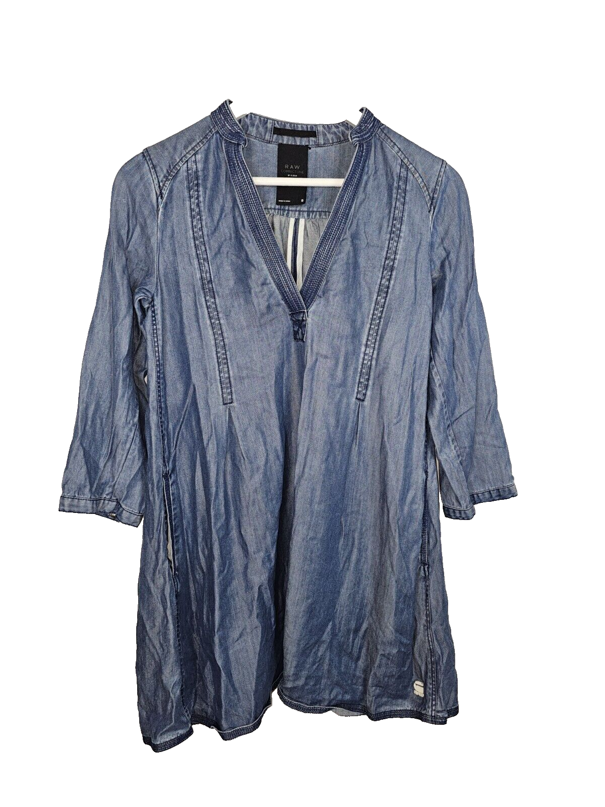 EK6761 Damen Blusenkleid von RAW, Blau, Gr.S1