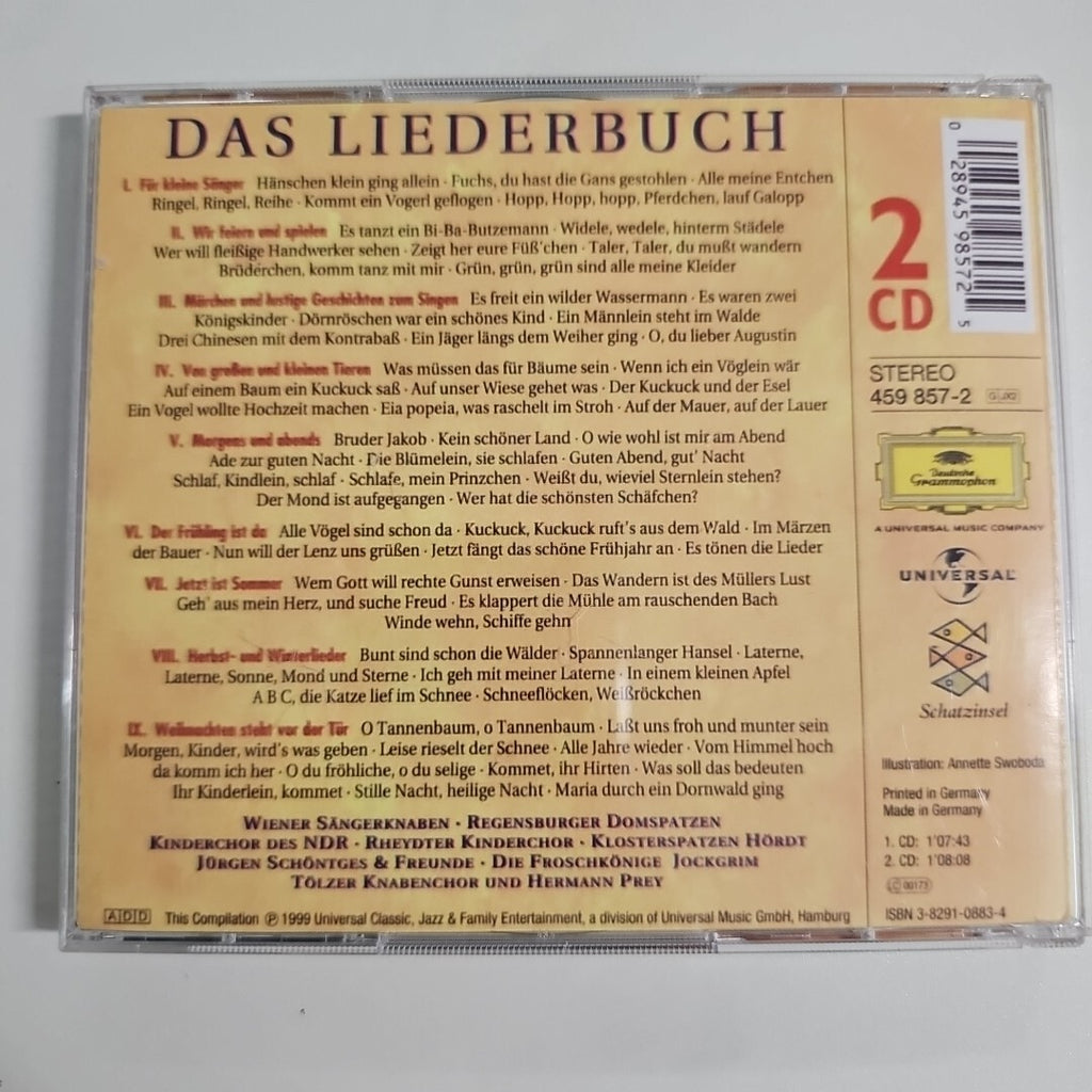 EB1006 Diverse Kinder Das Liederbuch CD CD Gebraucht sehr gut3