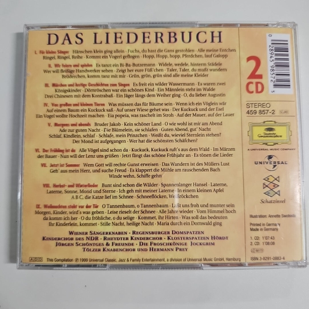EB1006 Diverse Kinder Das Liederbuch CD CD Gebraucht sehr gut3