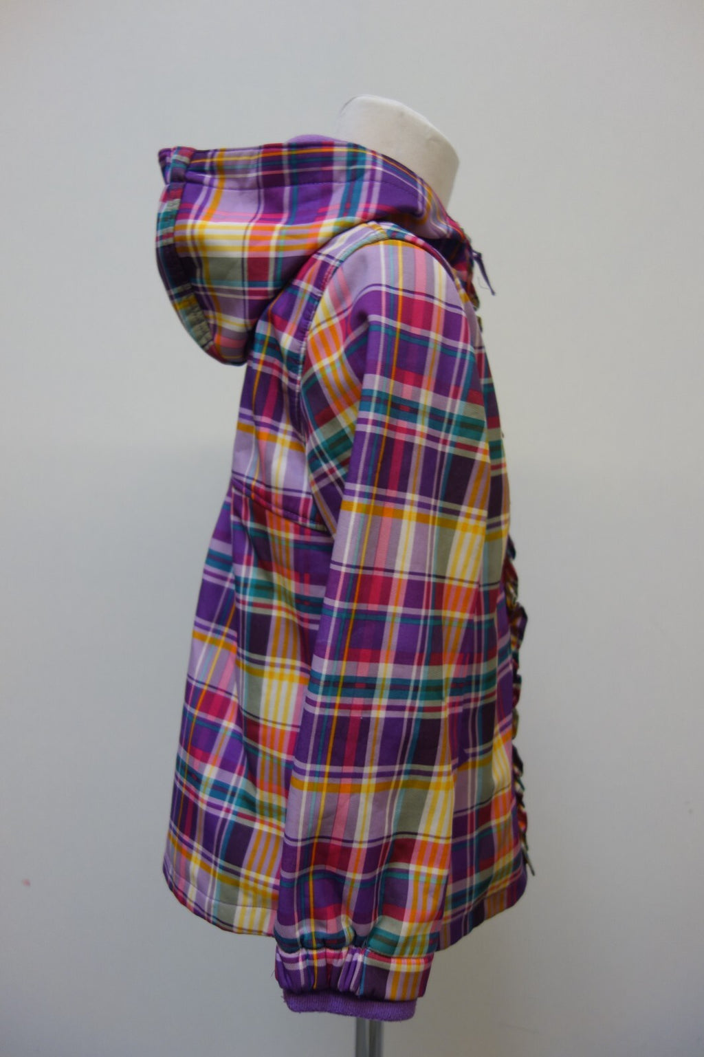 EK3640 Mädchen Jacke von Topolino, bunt kariert, Gr. 1222