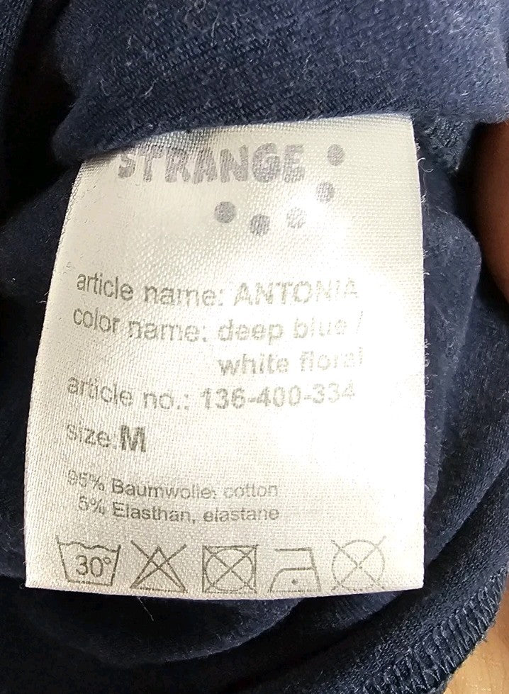 EK7308 Damen T-Shirt Strange Gr.M Blau2
