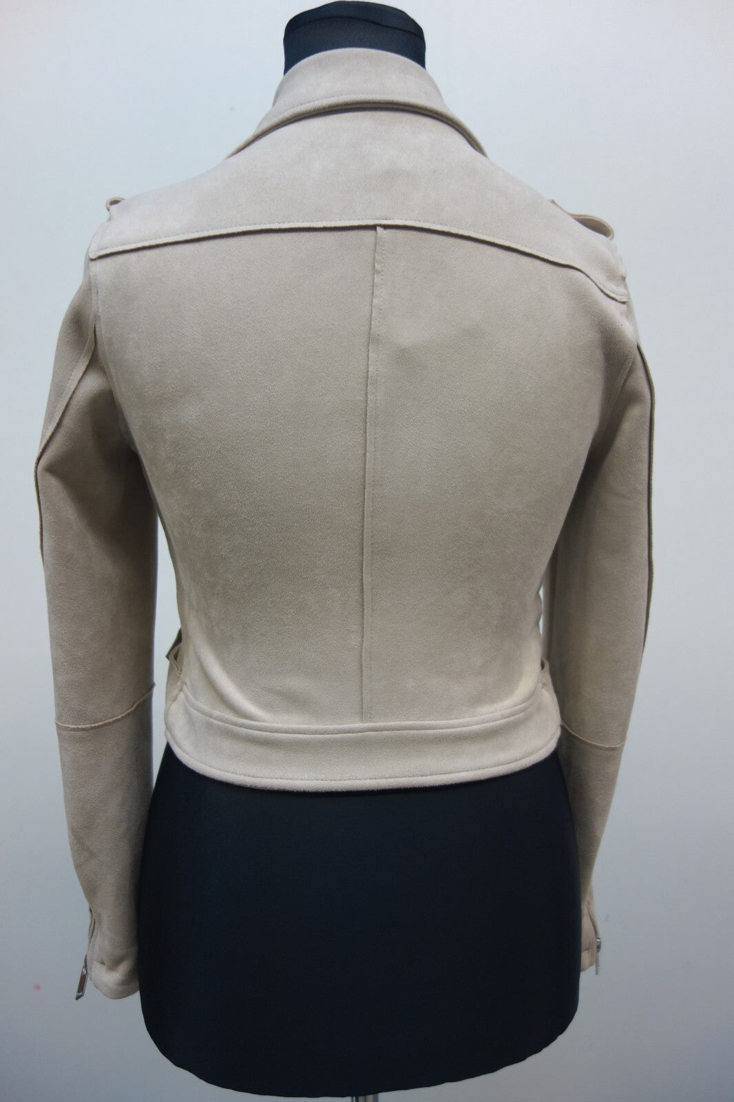 EK2513 Damen Jacke von Stradivarius, beige, Gr. S3