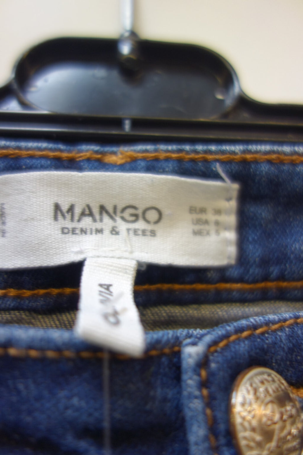 EK1848 Damen Jeans von Mango, blau, Gr. 382