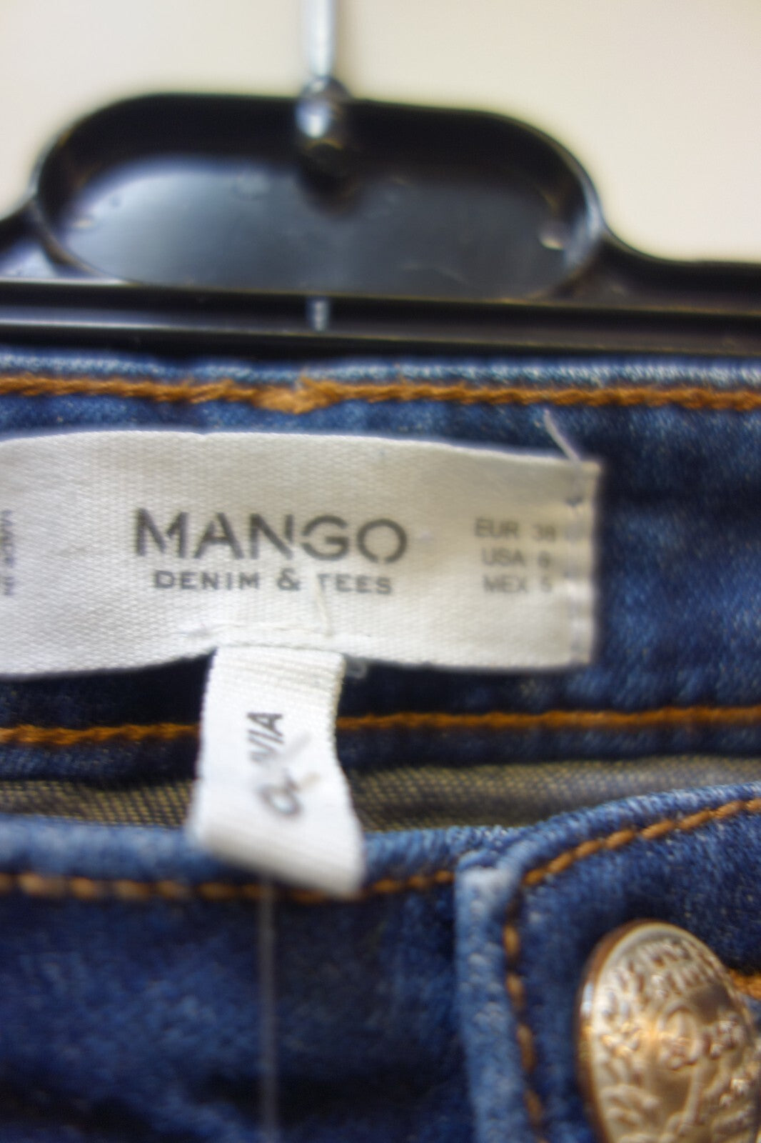 EK1848 Damen Jeans von Mango, blau, Gr. 382