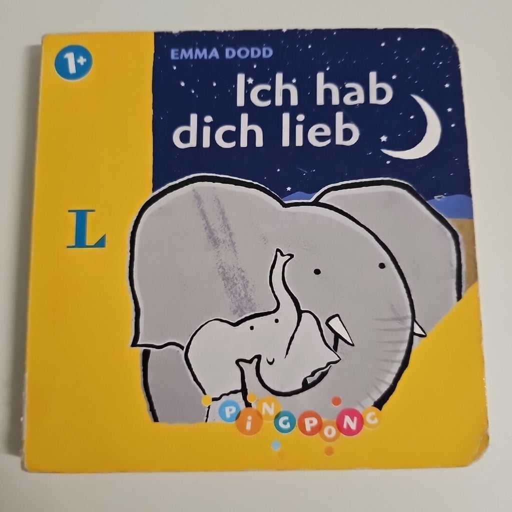 EB683 Ich hab dich lieb von Emma Dodd, sehr schönes kartoniertes Bilderbuch0