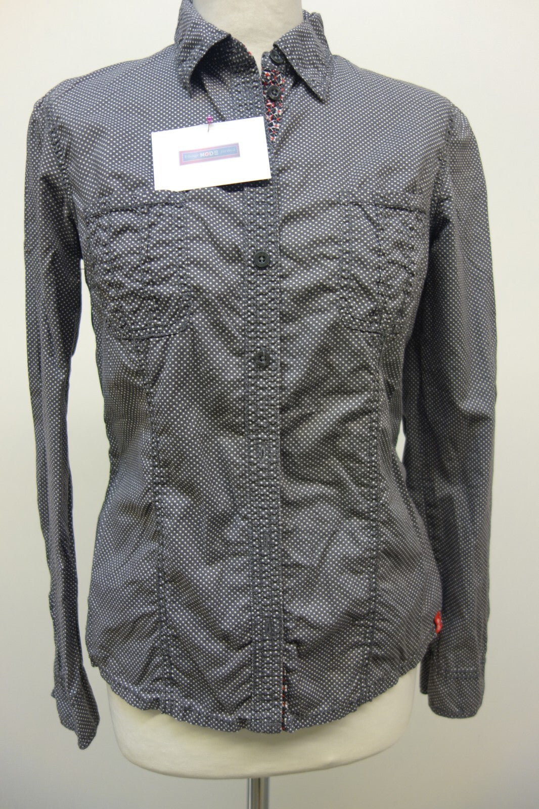 EK3007 Damen Bluse von edc, gepunktet, Gr. M0