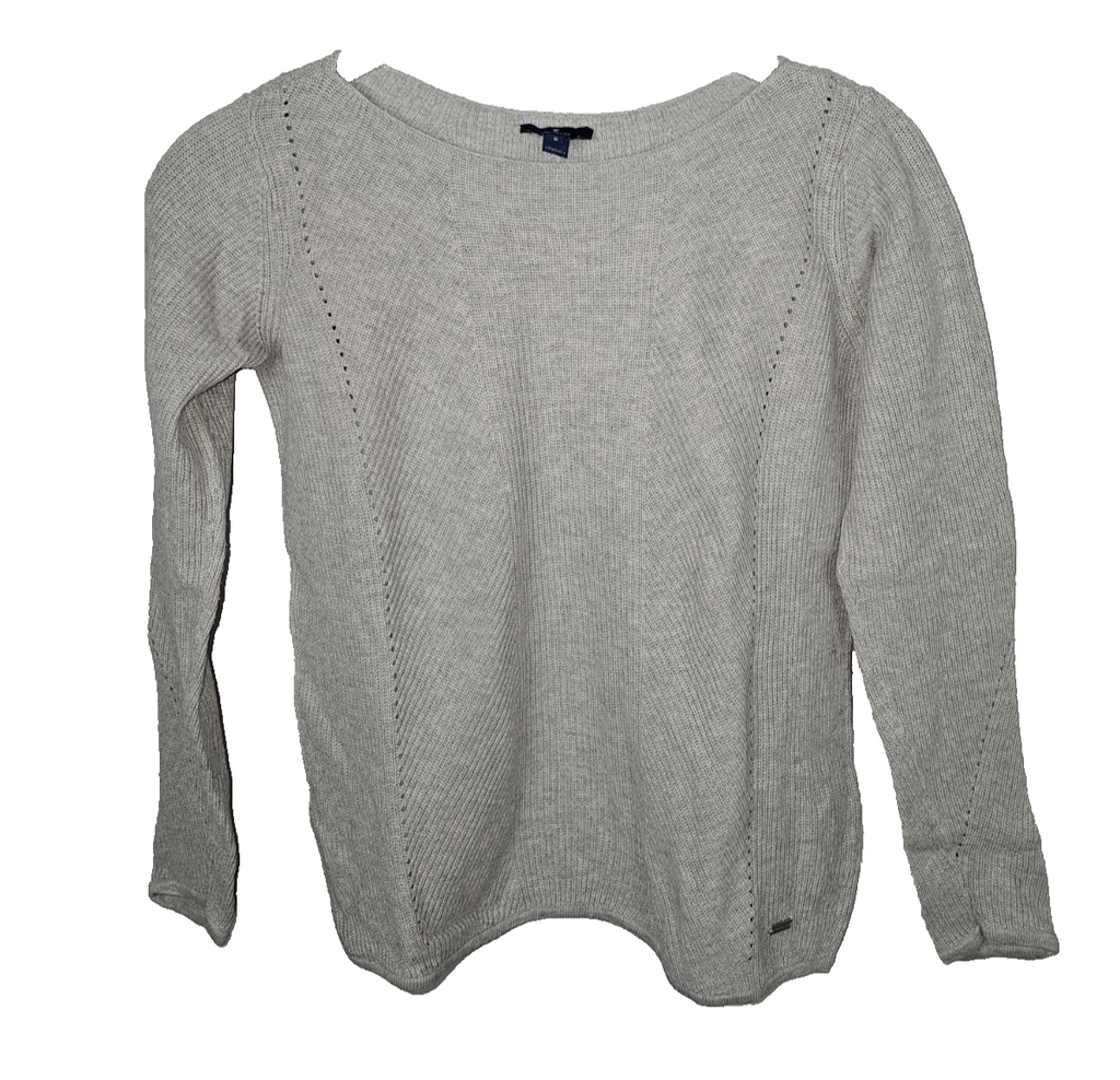EK8477 Damen Pullover von Tom Tailor, Grau, Gr. S0