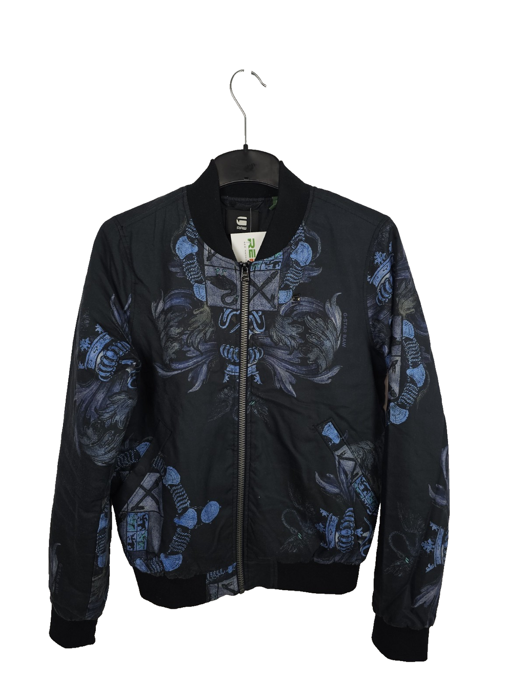 EK7840 Unisex Jacke von Raw, Blau, Gr.S0