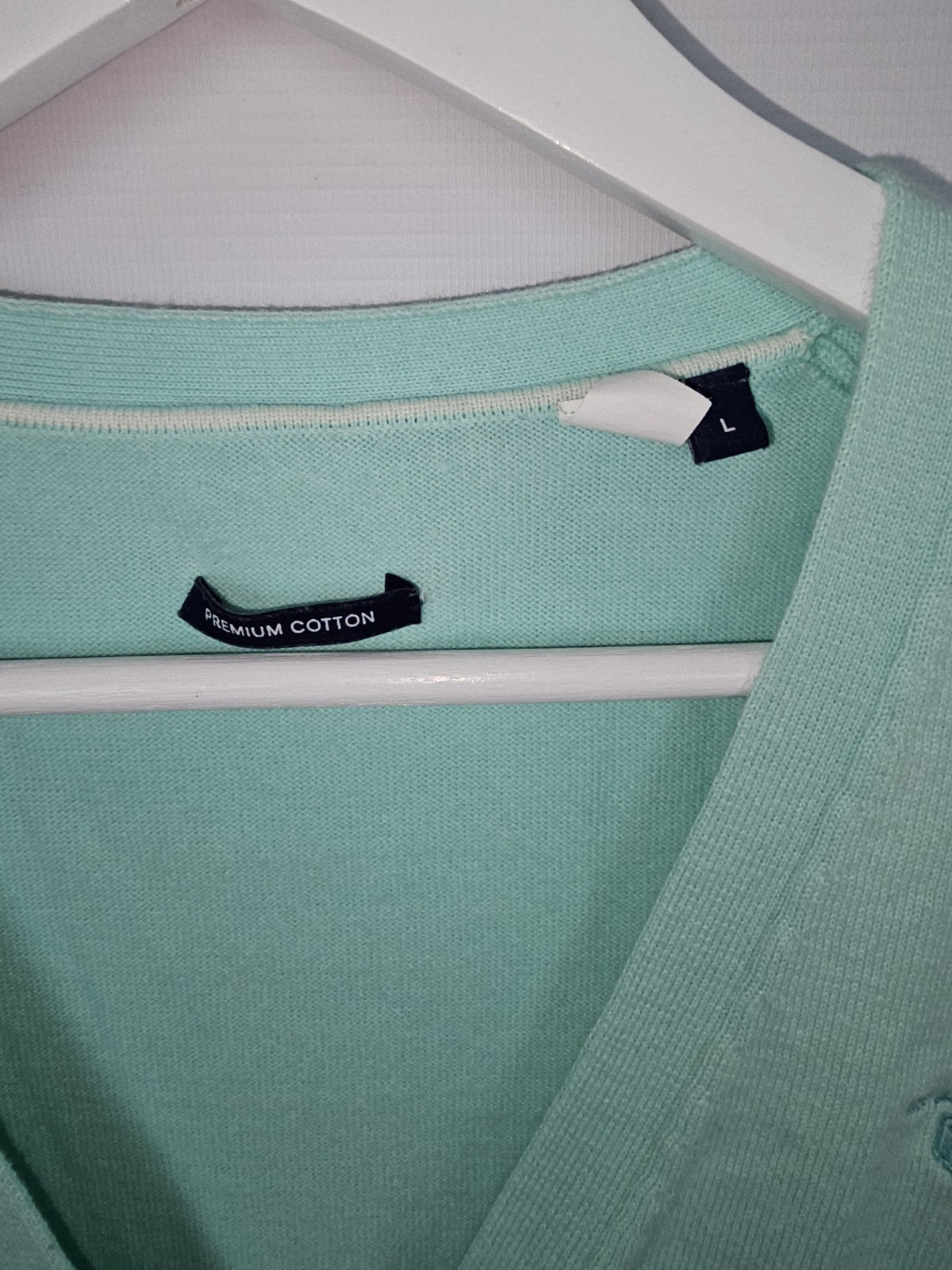 EK9095 Damen Strickjacke von Premium Cotton, Türkis, Gr. L2