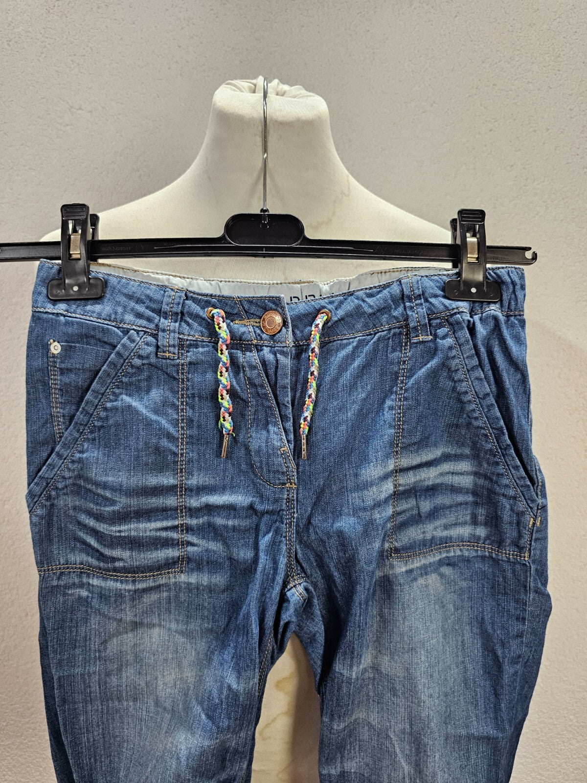 EK5811 Mädchen 3/4 Hose von Esprit, blau, Gr. 1641