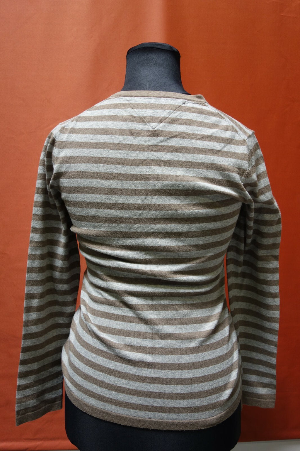 EK0165 Damen Pullover von Tommy Hilfiger, gestreift, L2