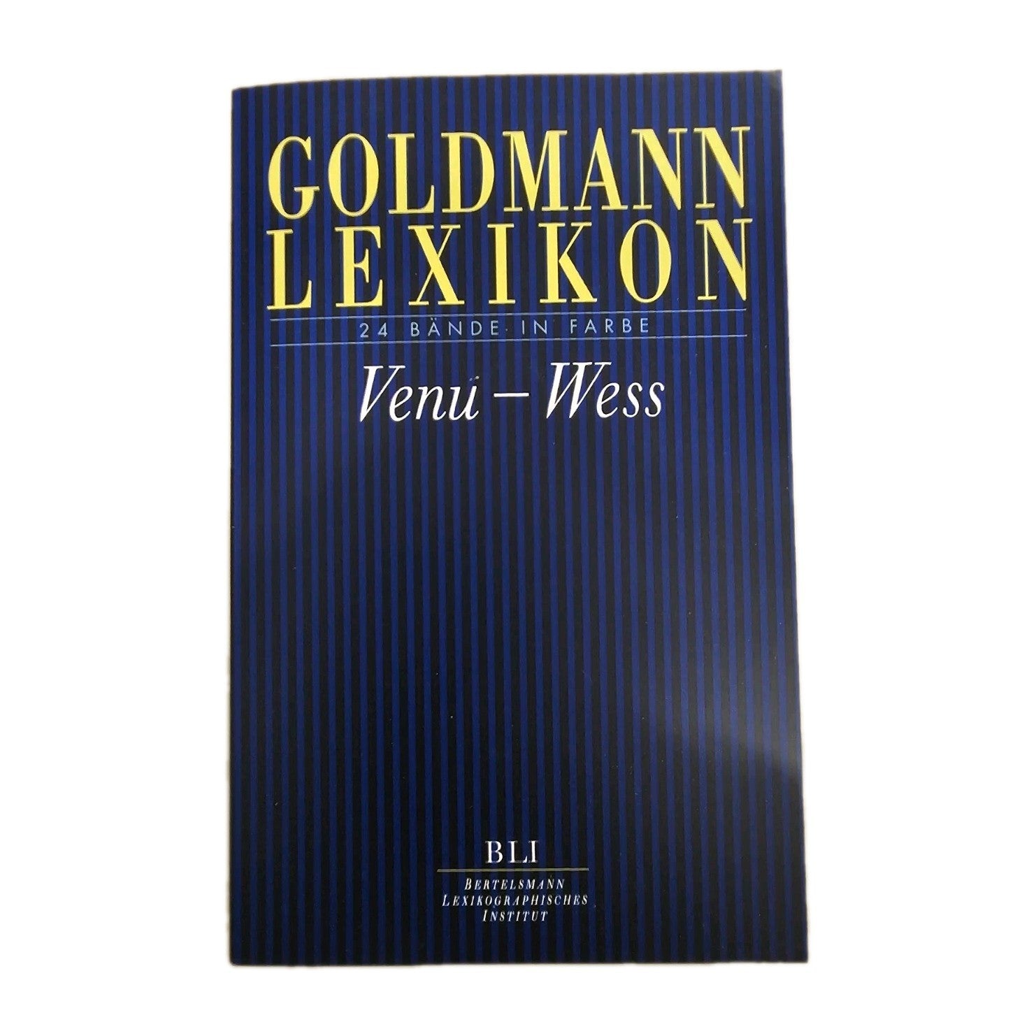 EB3826 Goldmann Lexikon, 24 Bänder in Farbe: Band 23, Venu-Wess0