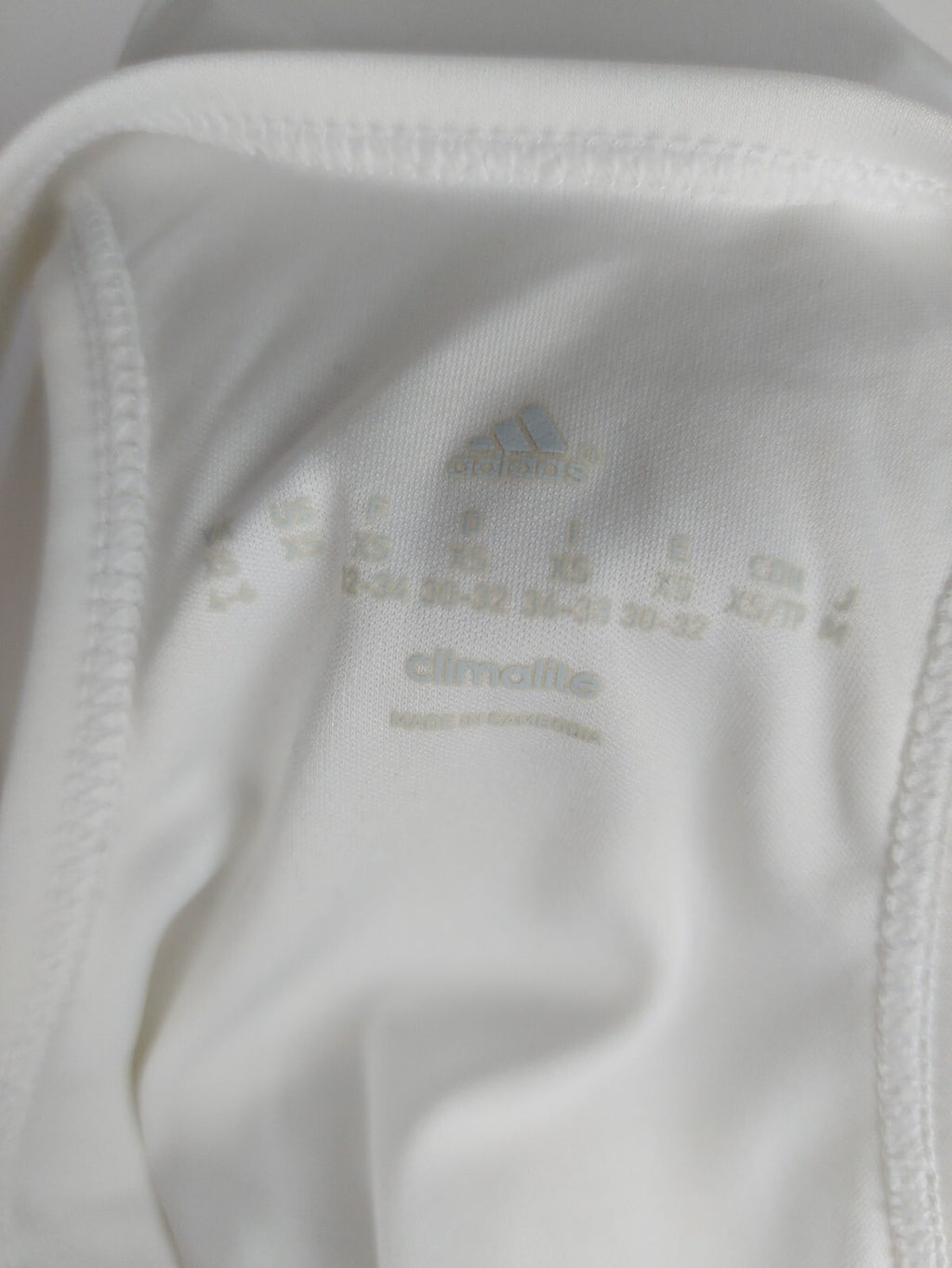 EK0522 Damen Sport Top von Adidas, schwarz/weiß/pink, Gr. XS7