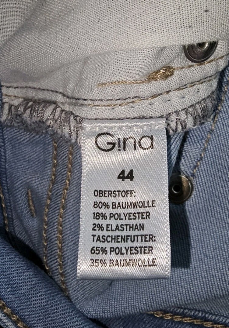 EK1202 Damen Shorts von Gina, blau, Gr.44 4