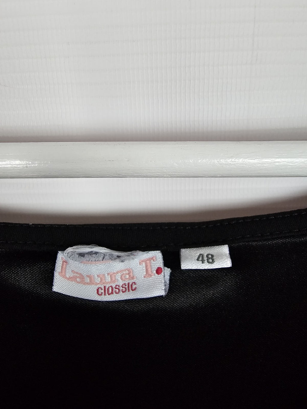 EK10345 Damen Kleid von Laura T., Schwarz, Gr. 481