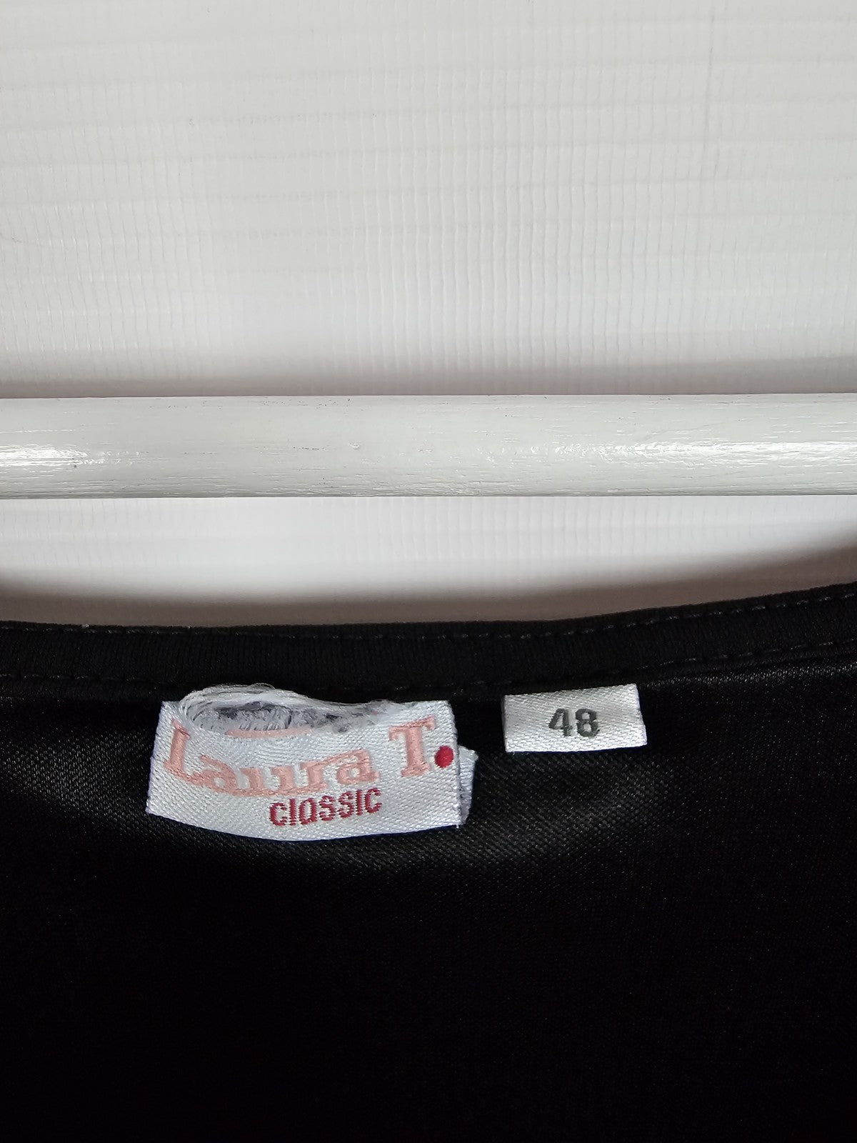 EK10345 Damen Kleid von Laura T., Schwarz, Gr. 481