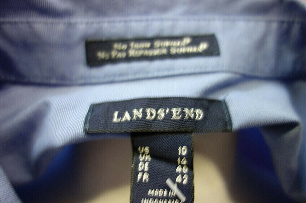EK0263 Herren Hemd von Lands End, blau, 404