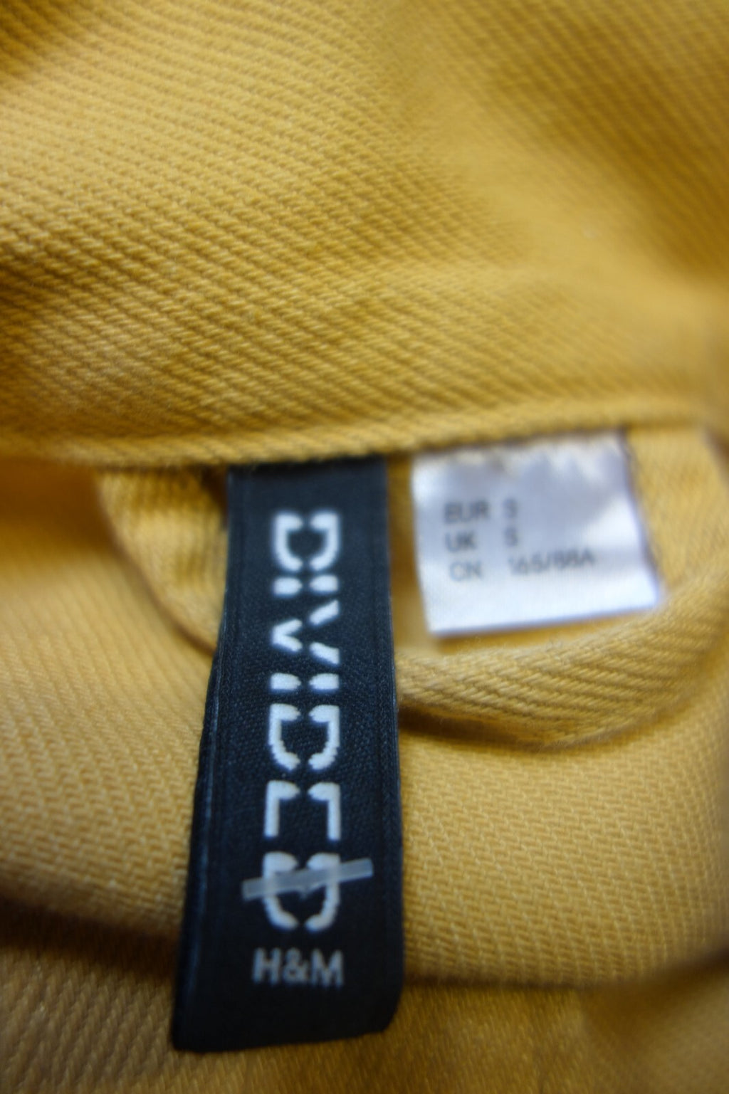 EK0902 Damen Jacke von Divided by H&M, senfgelb, Gr. S4