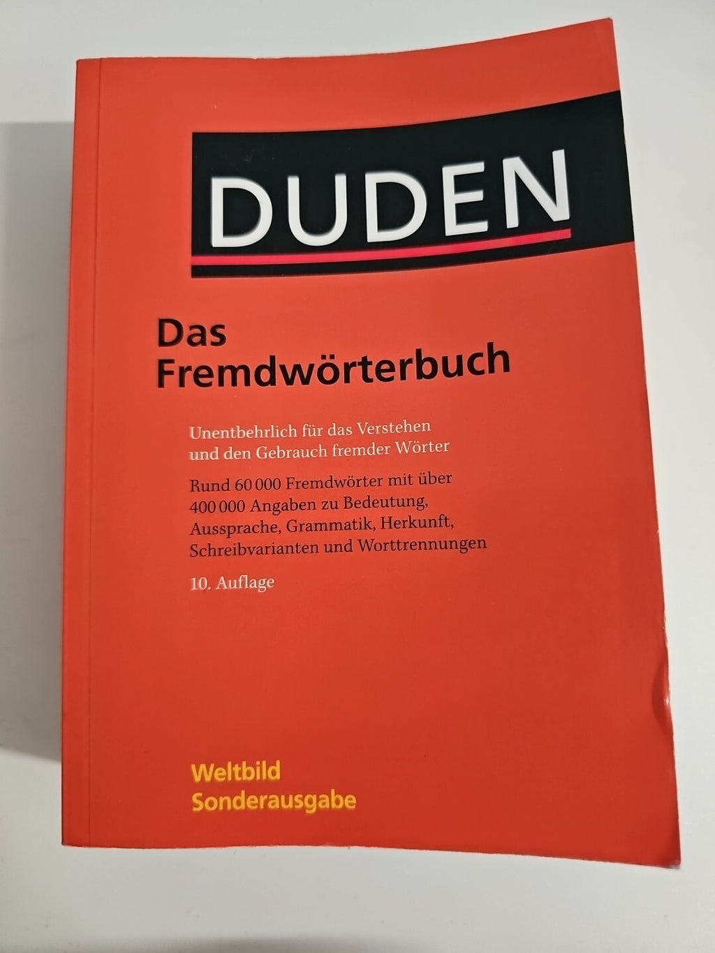 EB810 Duden - das Fremdwörterbuch 10. Auflage0