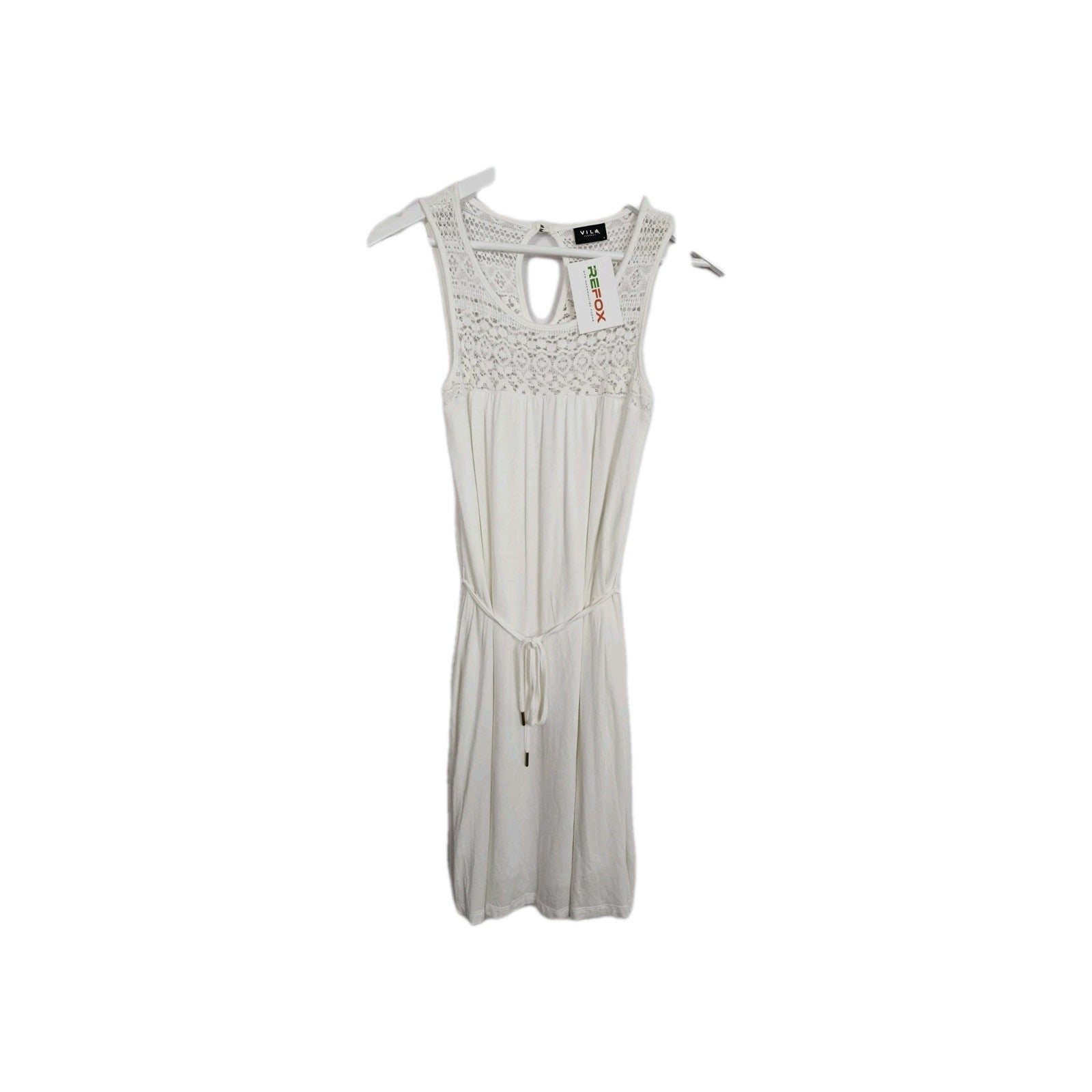 EK10131 Damen Kleid Villa, weiß, Gr.S 0