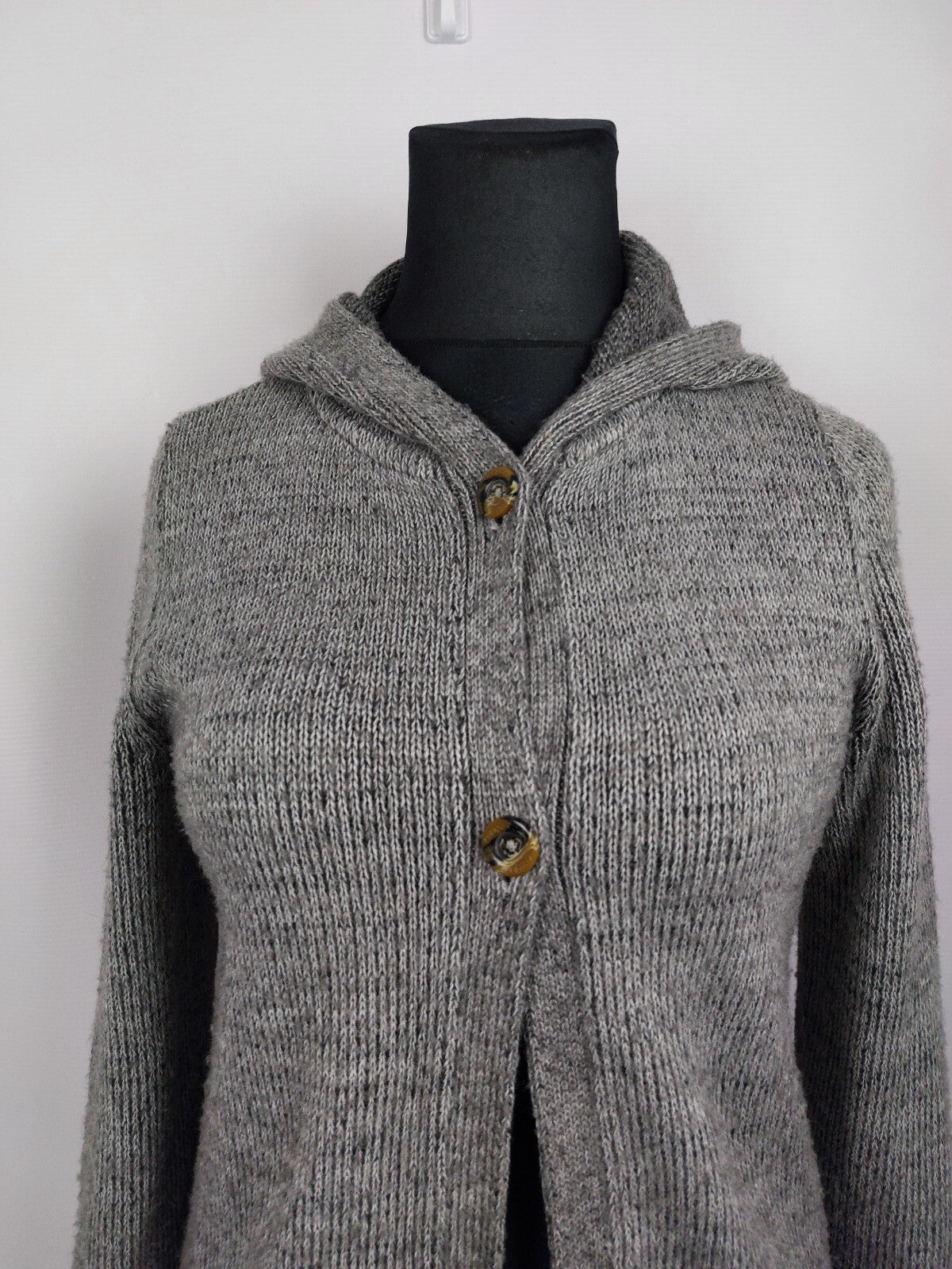 EK4994 Damen Strickjacke von KangaROOS, grau, Gr.M (nach Größentabelle)1