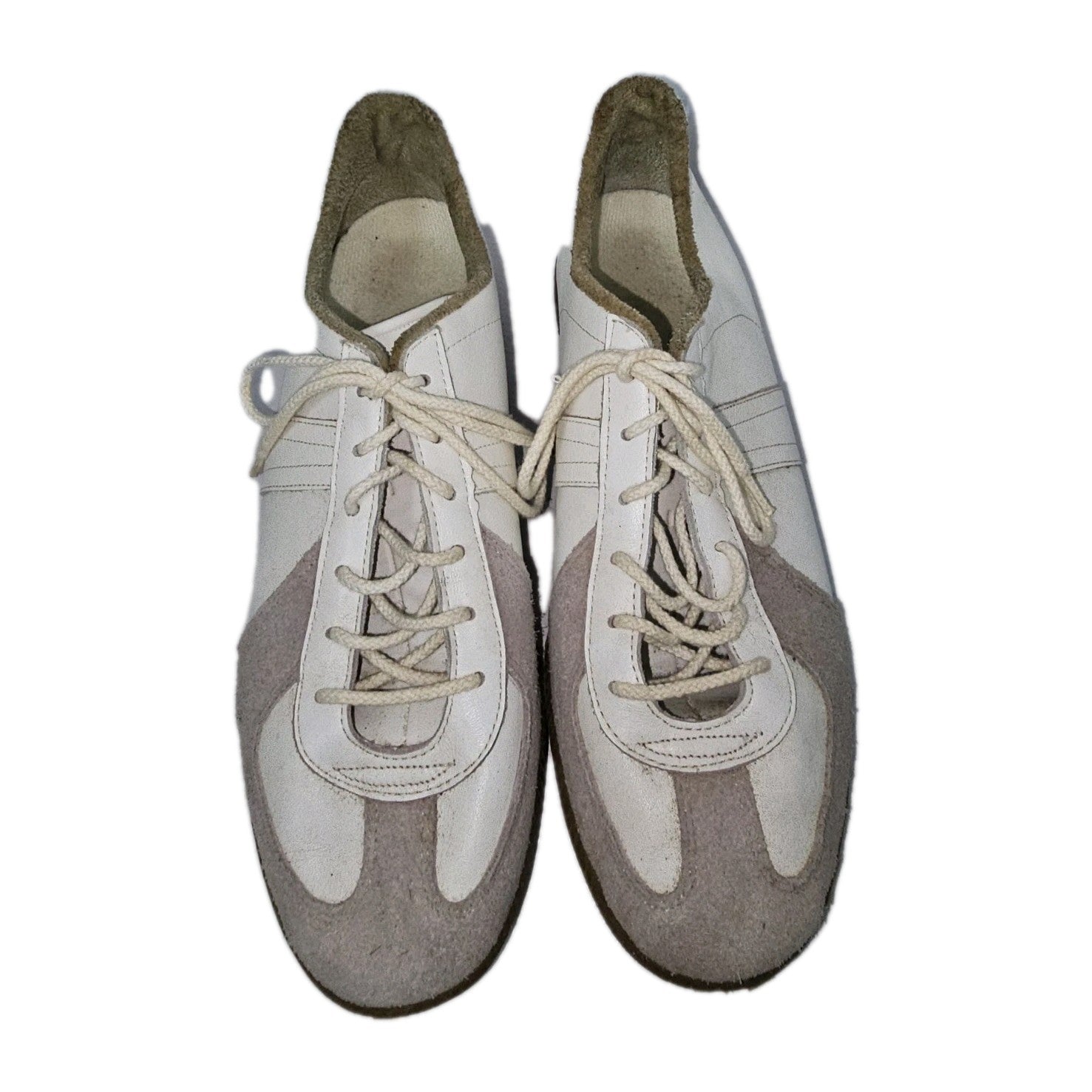 ES728 Herren- Original Bundeswehr Sportschuh, weiß-grau, Gr.44(Größentabelle)1