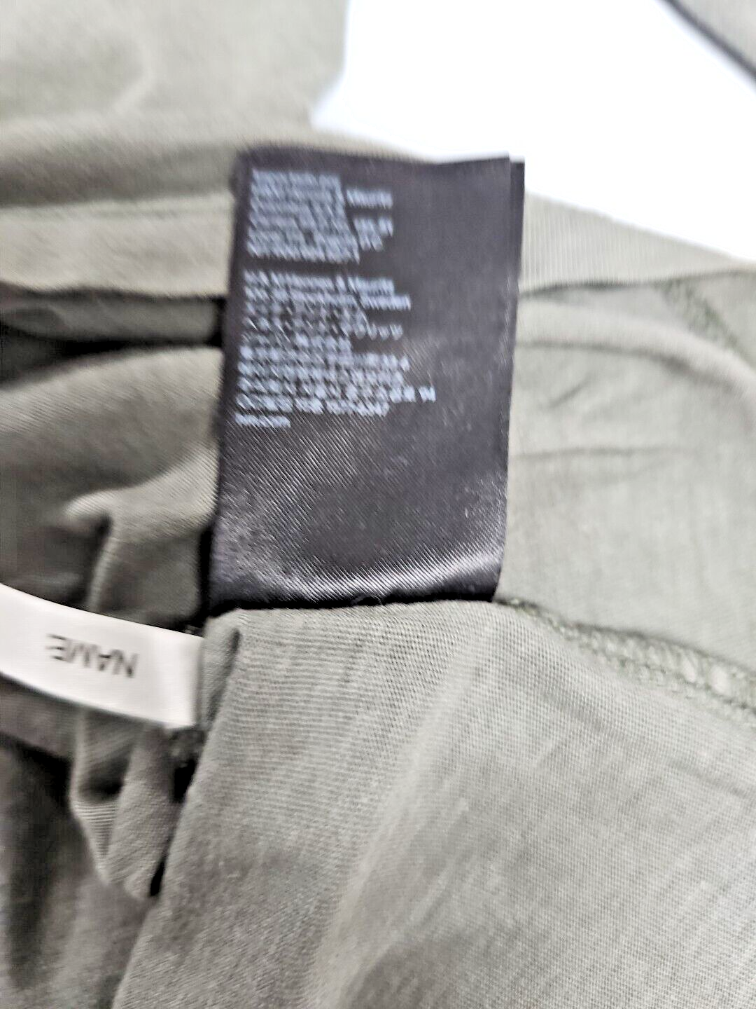 EK5875 Kinder Jungen  Henley Shirt H&M Olive Gr 170 100% Baumwolle4