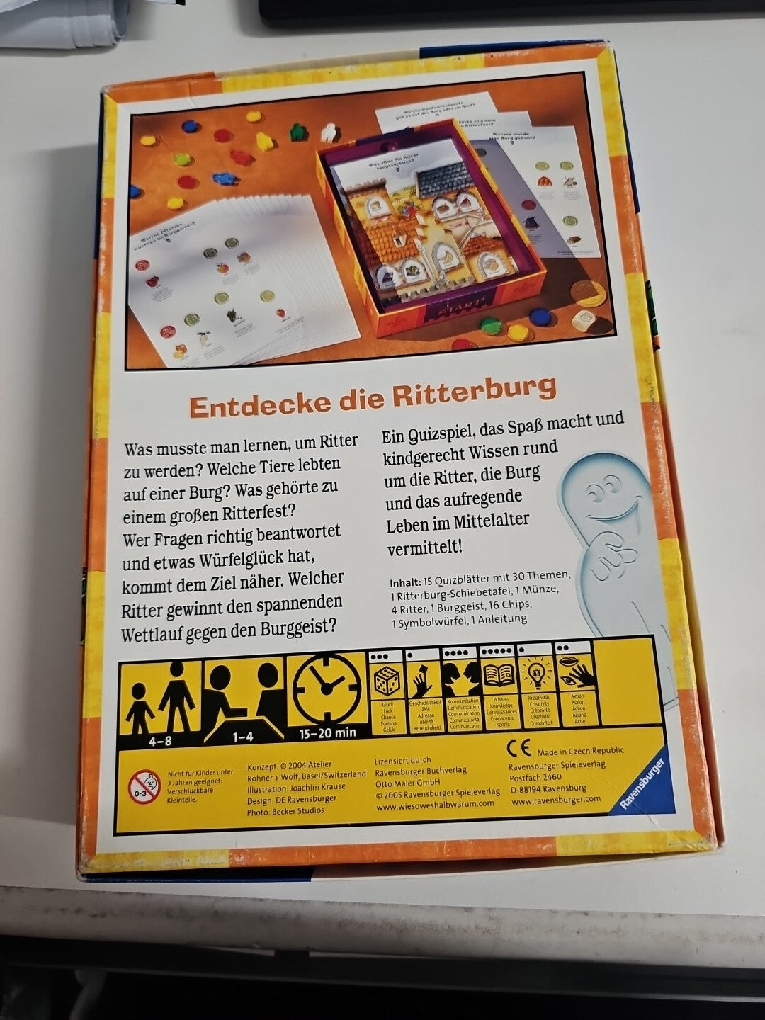 EB1954 Entdecke die Ritterburg  -  Wieso weshalb warum  -  Ravensburger2