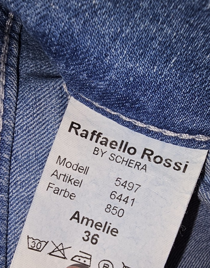EK8573 Damen Jeans von Raffaello Rossi, Blau, Gr. 365