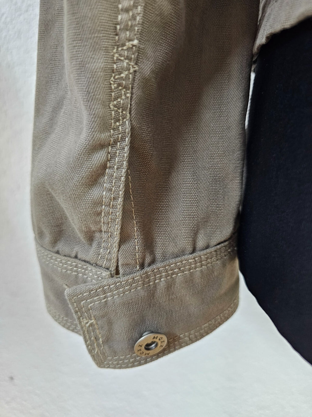 EK1480 Damen Jeansjacke von Mexx, grün, Gr.425