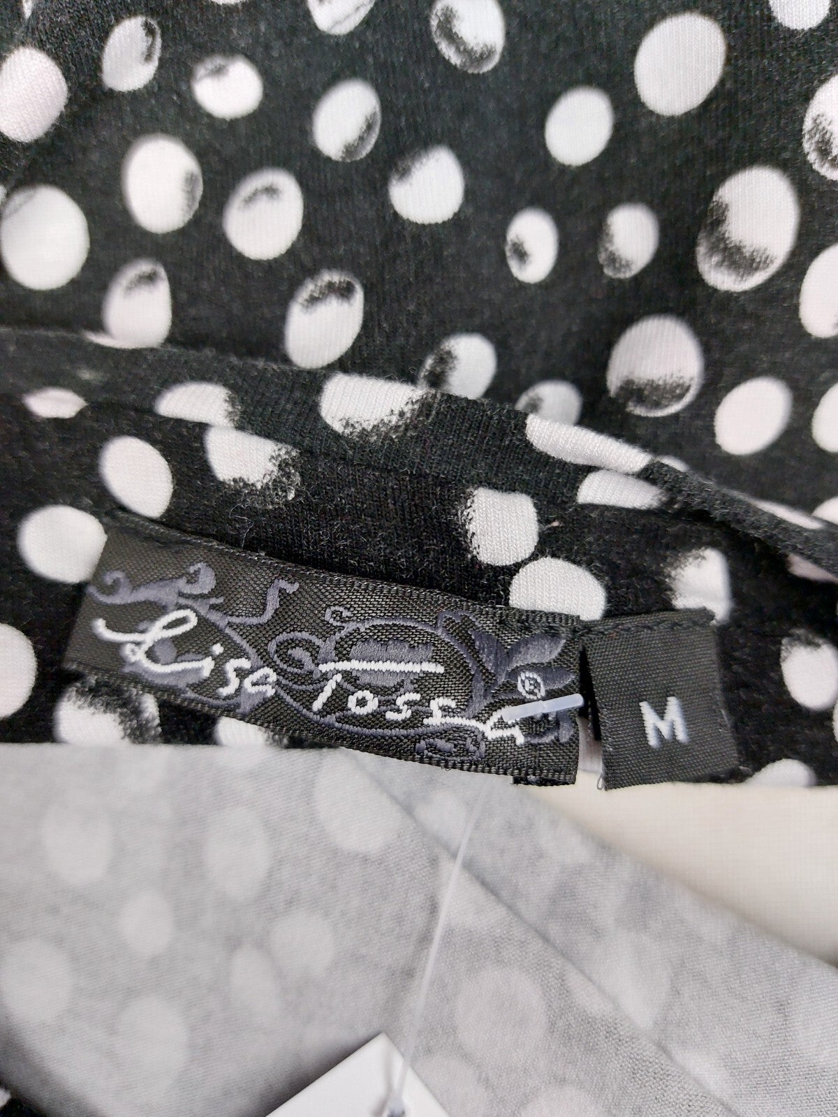 EK4810 Damen Shirt von Lisa Tossa, schwarz-weiß, Gr.M6