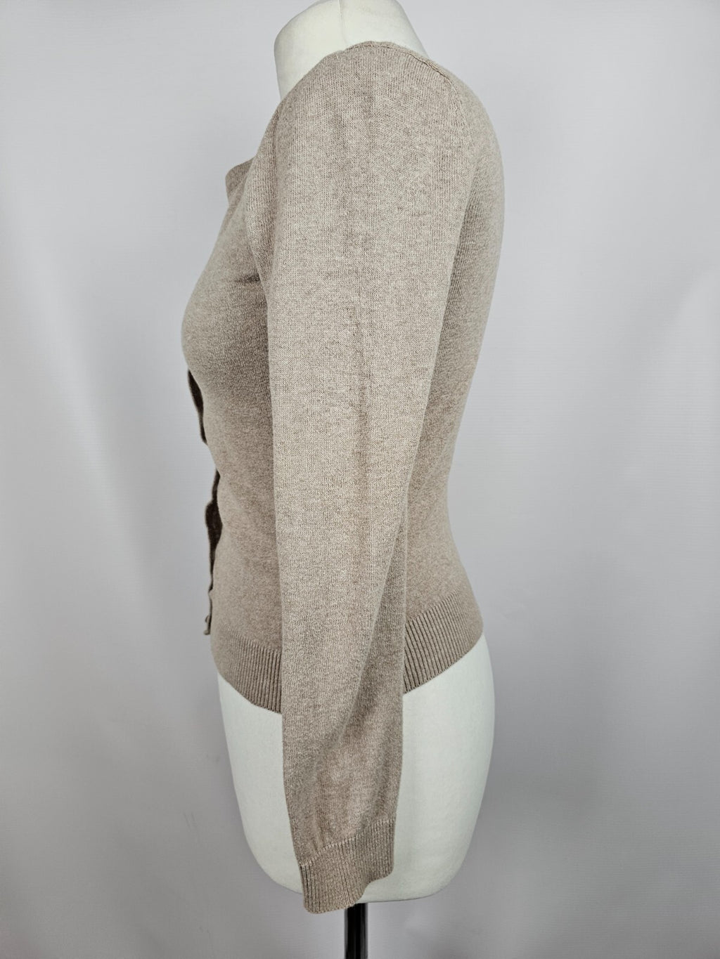 EK5577 Damen Strickjacke von H&M, roségrau, Gr. XS3