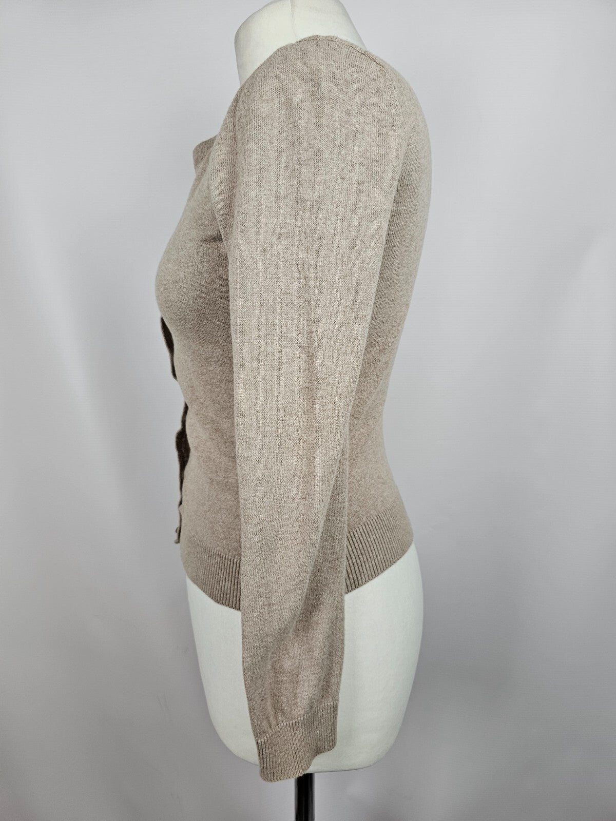 EK5577 Damen Strickjacke von H&M, roségrau, Gr. XS3