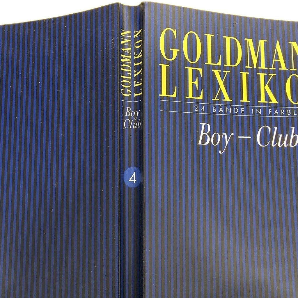 EB3919 Goldmann Lexikon, 24 Bänder in Farbe: Band 4, Boy-Club2